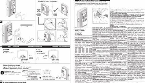 be469 schlage manual