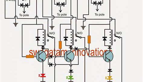 three phase to single phase converter circuit diagram