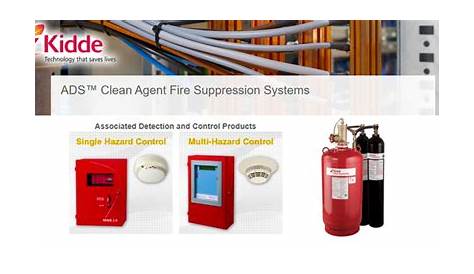 Kidde ADS™ Clean Agent Fire Suppression Systems - Polido