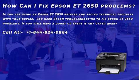 epson 2650 printer manual