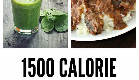 1500 Calorie 14-Day Healthy Eating Plan | Tone and Tighten