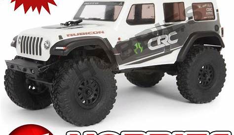Axial 1/24 SCX24 2019 Jeep Wrangler JLU CRC Rock Crawler 4WD RTR, White