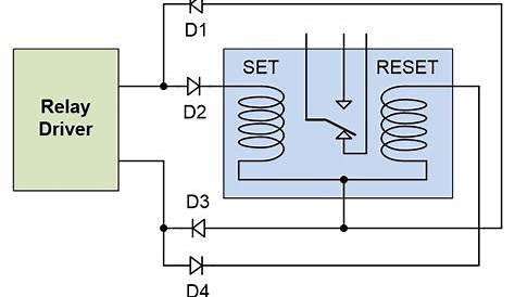 dual coil relay schematic