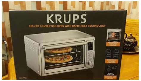 KRUPS Deluxe Convection Toaster/Oven Stainless Steel w/ Rapid Heat