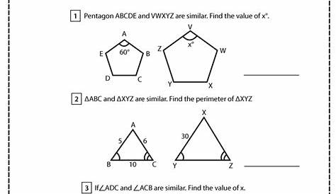grade 3polygons and triangles worksheet
