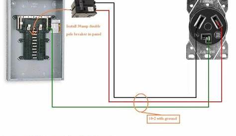 3-prong 240v plug wiring diagram