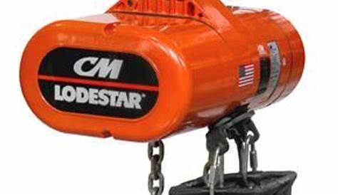 CM Lodestar Single Reeved Hoist | 2 Ton | 10 Lift | Model RRS