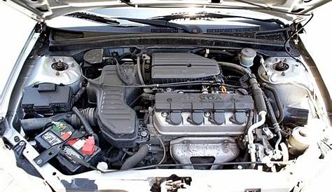 2001 Honda civic lx sedan engine specs