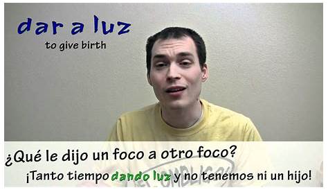How to say "to give birth" in Spanish (Día 23) - YouTube