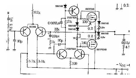 car audio amplifier schematic
