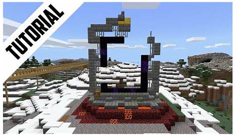 Minecraft: How to Build a Ruined Portal (Step By Step) - YouTube