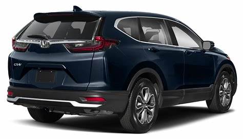 Obsidian Blue Pearl 2020 Honda CR-V EX-L AWD for Sale at Criswell Auto