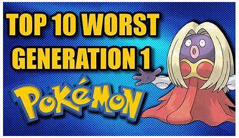 Top 10 LEAST Favorite Generation 1 Pokemon! - YouTube