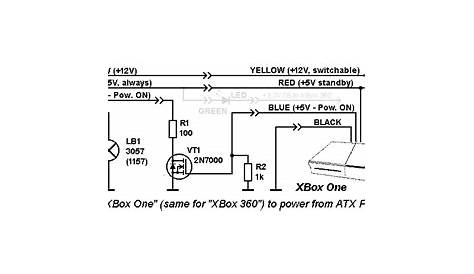 xbox power supply wiring diagram - Wiring Diagram
