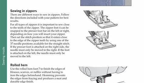 Pfaff Sewing Machine User Manual | Page 16 / 18
