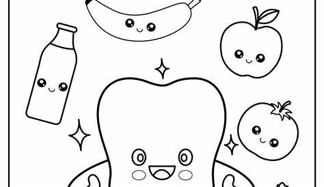 printable preschool teeth worksheets
