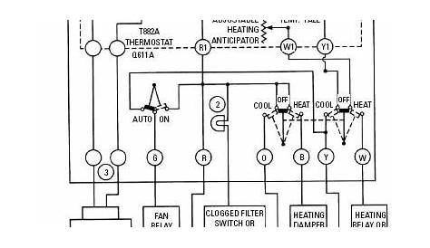 honeywell rth7600d wiring diagram heat pump