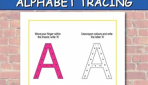 26 Printable Alphabet Upper and Lower Case | Letters Tracing Worksheets