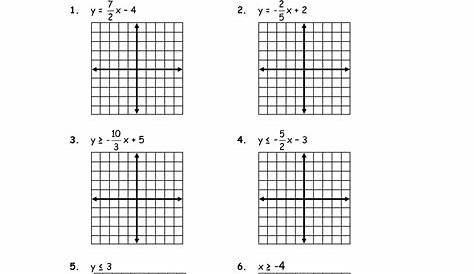 14 Best Images of Graphing Linear Equations Worksheets PDF - Solving