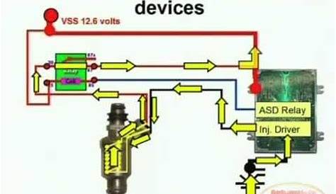 fuel injector circuit diagram