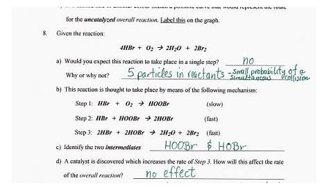 math of chemistry worksheet answers