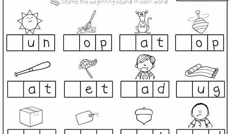 Kindergarten English Worksheets - Best Coloring Pages For Kids