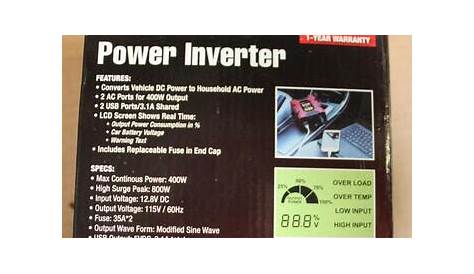 Everstart Plus Power Inverter | Property Room