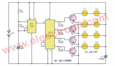 running led circuit diagram pdf