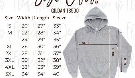 Gildan Sweatshirts Size Chart | ubicaciondepersonas.cdmx.gob.mx