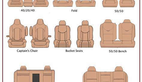 car empty seats diagram