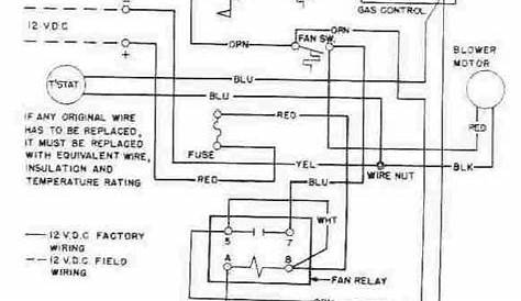furnace relay wiring diagram
