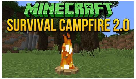 Minecraft 1.8: Survival Campfire 2.0 (Fixed) Tutorial - YouTube