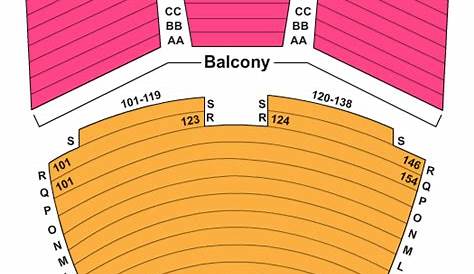 walker theatre seating chart