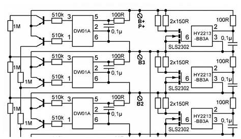 BMS CF-4S30A circuit schematic IC DW01A - YouTube