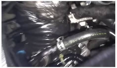 2012 Honda Civic p0171 broken air duct tube - YouTube