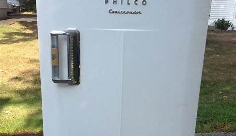 Vintage philco refrigerator - calendarbetta
