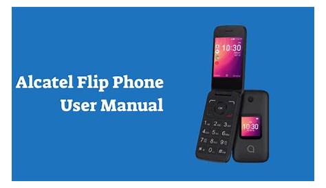 owners manual for alcatel flip phone