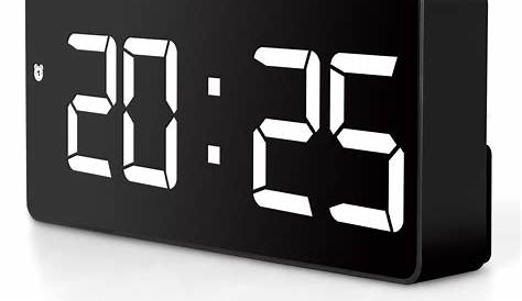 electric digital alarm clock