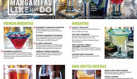 Chili's Restaurant Menu Design on Behance