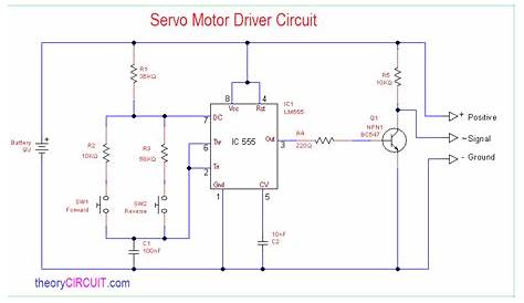 servo motor stabilizer circuit diagram
