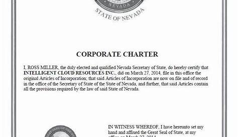 what is a charter number for a business