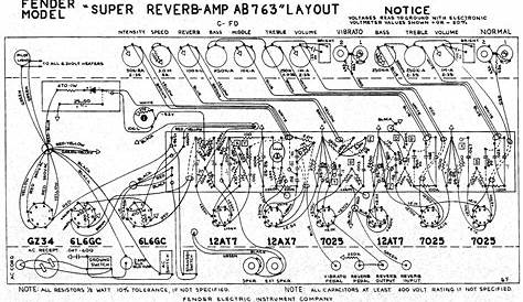 fender deluxe reverb schematic ab763