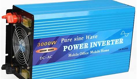 3000W Pure Sine Wave Power Inverter - Zhejiang Tianyu Electronic Co.,Ltd