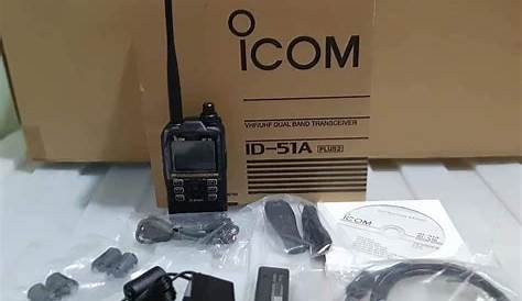 icom id-51a-plus2 handheld transceivers
