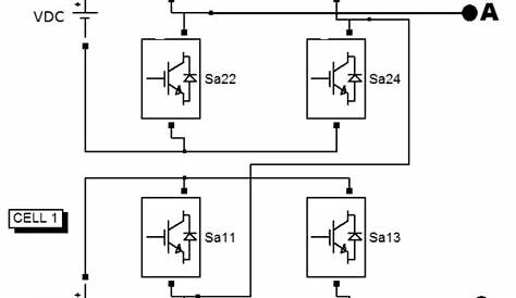 cascaded multilevel inverter circuit diagram