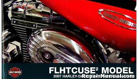 2007 Harley Davidson FLHTCUSE2 Motorcycle Owners Manual