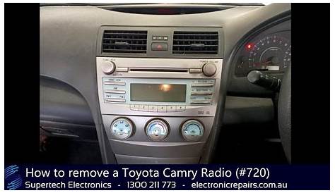 Toyota Camry Radio Not Working