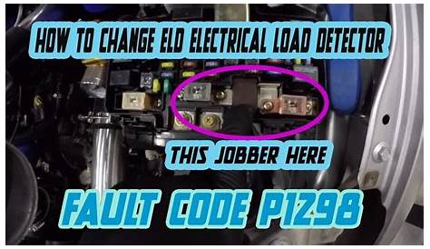 Replacing Honda Civic ELD Electrical Load Detector P1298 - YouTube