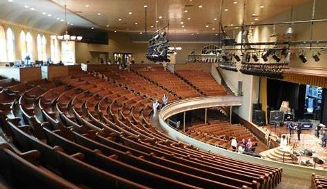 seating chart for the ryman auditorium