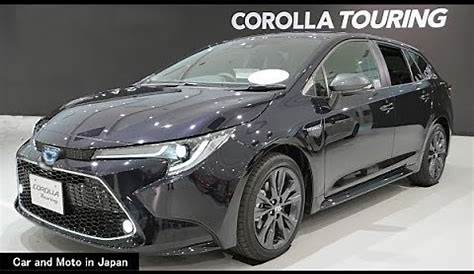 Toyota Corolla Touring Hybrid W×B : Black - YouTube